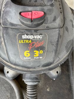Shop vacuum