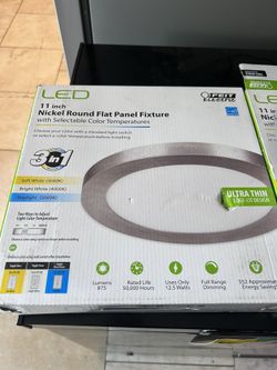 2 LED Light Fixtures