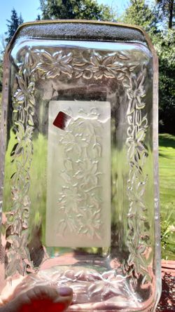 Princess House Crystal Loaf Pan