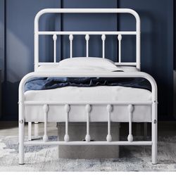 Twin White Bed Unopened 