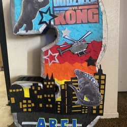 Pinata Godzilla Y Kong