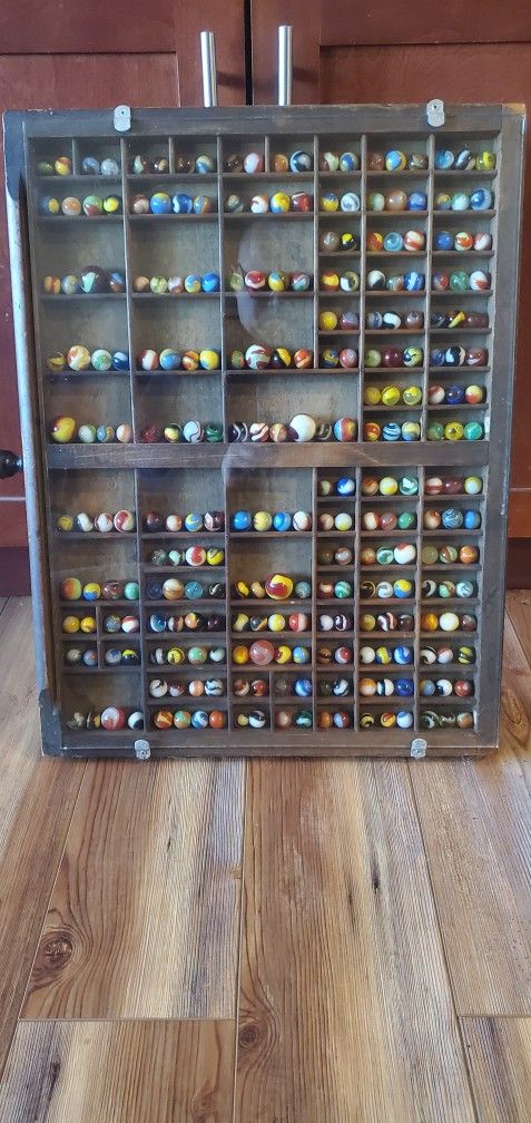 $600 Vintage and Antique 1920's Marbles(All Corkscrew ) 