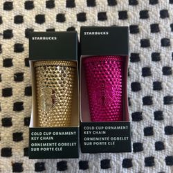Starbucks Keychains/ornaments