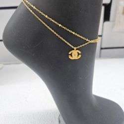 Anklet Stainless Steel 18K Gold Plated