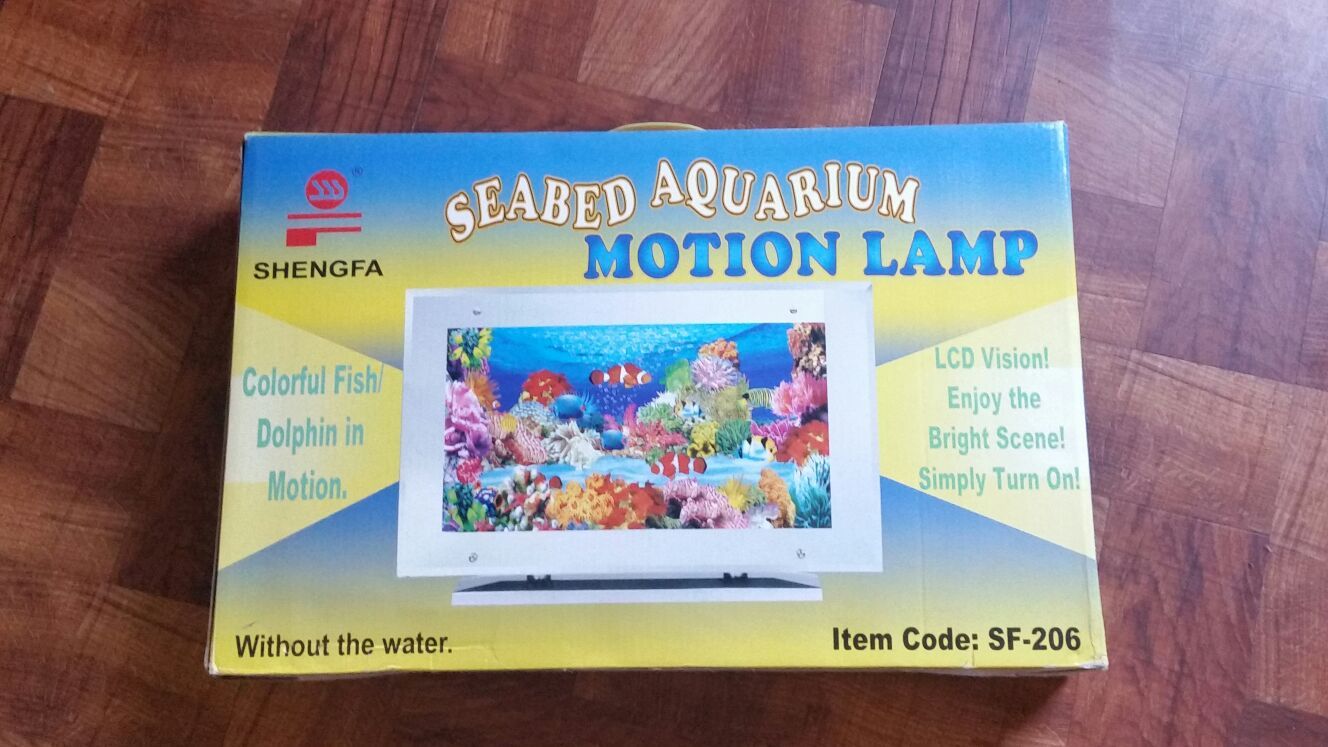 Seabed Aquarium motion lamp