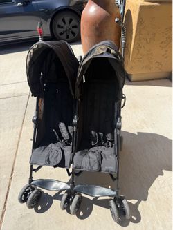 Summer 3D Lite Double Travel Stroller Folding