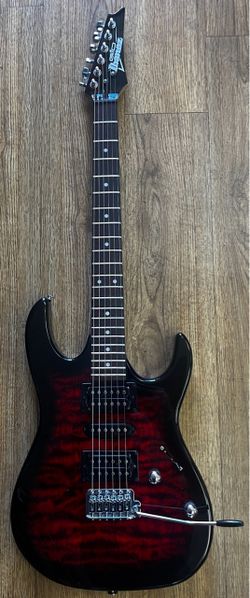 Ibanez Gio Electric Guitar Quilted Red Black Burst