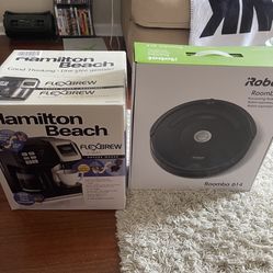 Robot Vacuum & Coffee Maker