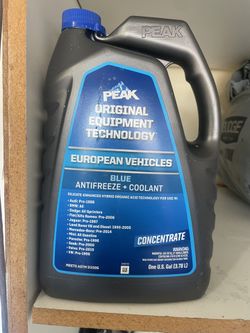 Coolant for European cars