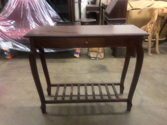 Wooden console 1 drawer