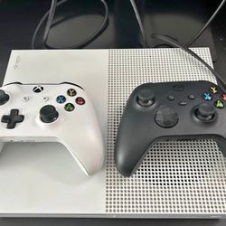 Xbox One S + Two Controllers