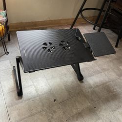 Foldable Laptop Stand With Fan 