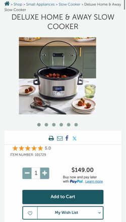 Pampered Chef Deluxe Slow Cooker