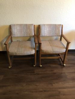 Rolling Chairs (set of 2)