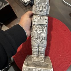 🔥 Toltec God  modern replica of an Aztec or Toltec Atlantean Warrior statue