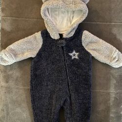 NFL Cowboys Fleece Full Zip Sleeper