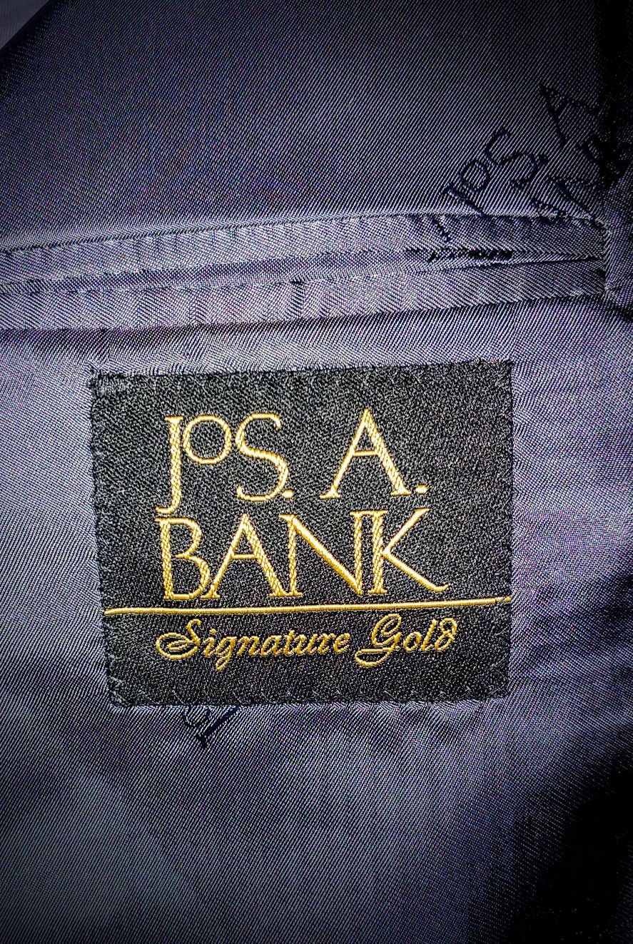NEW Jos A. Bank Signature Gold Suit. w Jacket, Collared Shirt, Pants. 34 / 44 S
