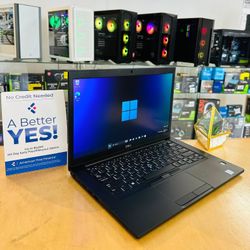 $0Down💻Almost New Dell Latitude 7490 Laptop 14”Screen✅Intel Core i7/16GB RAM/512GB⚡️Windows 11✔️Finance Available💲1 Yr Wrnty