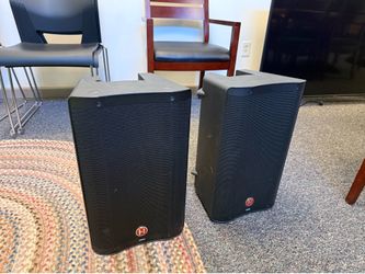 Harbinger VARI V2310 Powered PA Speakers – Matched Pair | $230