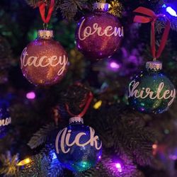 Personalized Ornaments