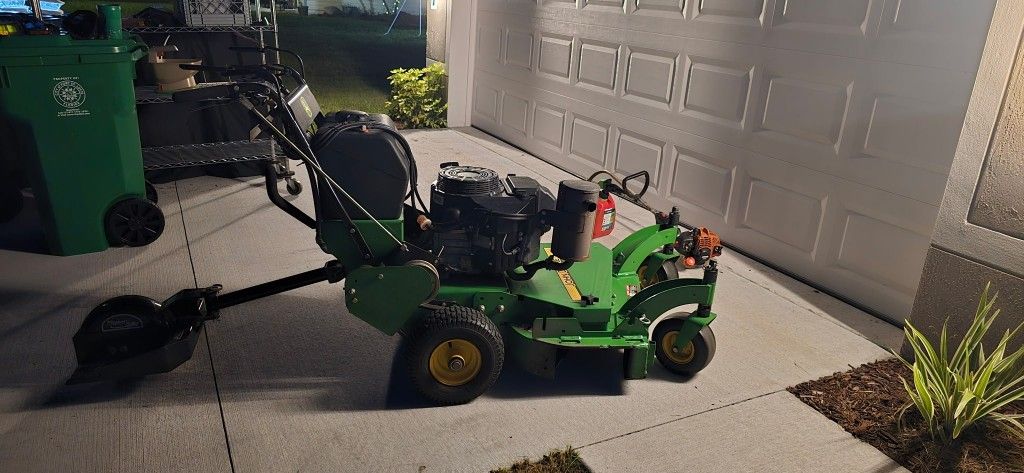 John Deere Walk Behind With Sulky
