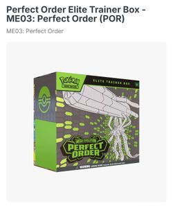 Perfect Order Elite Trainer Box