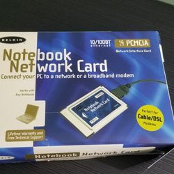 Notebook Network Card
