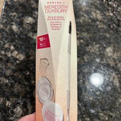 NEW MORPHE X MEREDITH DUXBURY BROW SCULPTING WAX & BRUSH DUO $6!