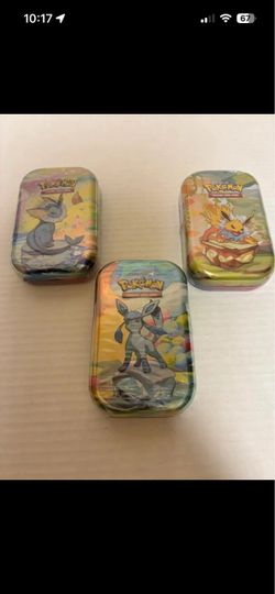 Pokémon Trading Card Game Mini Tins – Set of 3