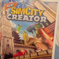SimCity Creator Wii Game - $10 Obo