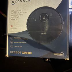 ECOVACS Robotics - DEEBOT OZMO T5 Wi-Fi Connected Robot Vacuum & Mop with Advanced Navigation - Black