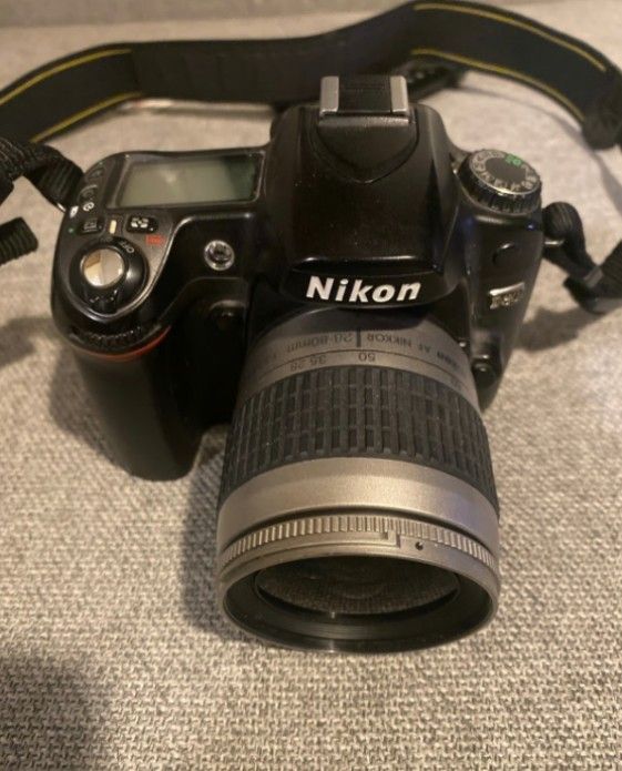 Nikon D80 with 28-80mm lens