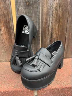 T.U.K. Loafer Platform Shoes