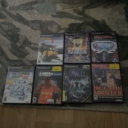 Ps2 Games Lot