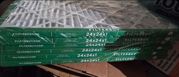 Filterbuy 24x24x1 Air Filter (pack of 6)
