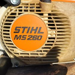 Stihl ms260 pro chainsaw