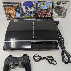 Sony PlayStation 3 PS3 - Backwards Compatible (60 GB,  CECHA01, Plays PS2 & PS2 Games)