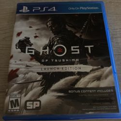 PS4 Game Ghost of Tsushima