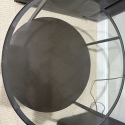 Round Glass CoffeeTable 