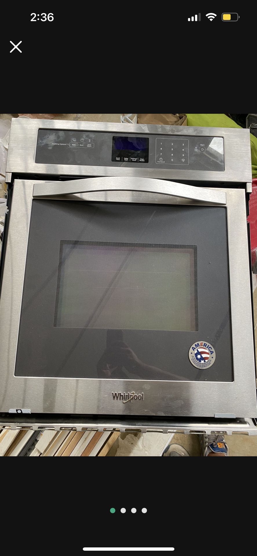 Whirlpool Electric Oven