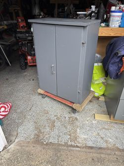 Heavy Steel Utility Cabinet