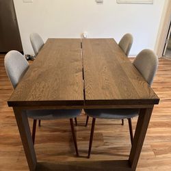 IKEA Brown Veneer Dining Table/OBO