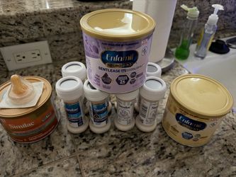 Infant formula samples