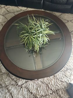 Coffee table w/stool