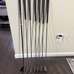 TOMMY ARMOUR GOLF 855S Silver Scot 5-PW Iron Set + 4 Hybrid