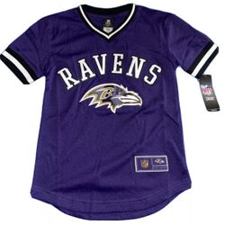  Baltimore Ravens Purple Baseball Jersey Boys Youth M,L & XL New Sewn Logo 