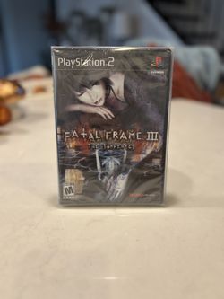Fatal Frame 3 III The Tormented Sony Playstation 2 PS2 Brand New Sealed 