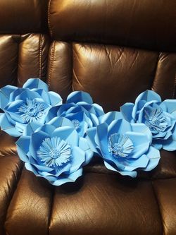 Baby shower decoraciones flores