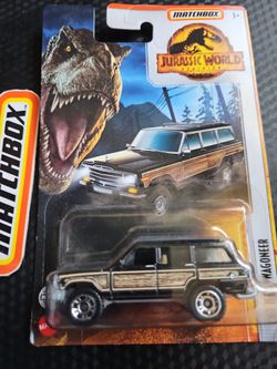 Matchbox Jurassic World 1989 Jeep Wagoneer