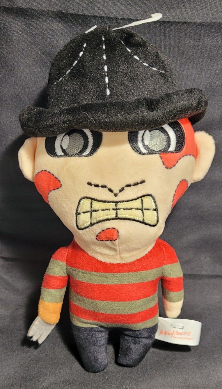 Kidrobot Freddy Krueger Nightmare Elm Street Phunny Horror Plush 7" Figure NWOT